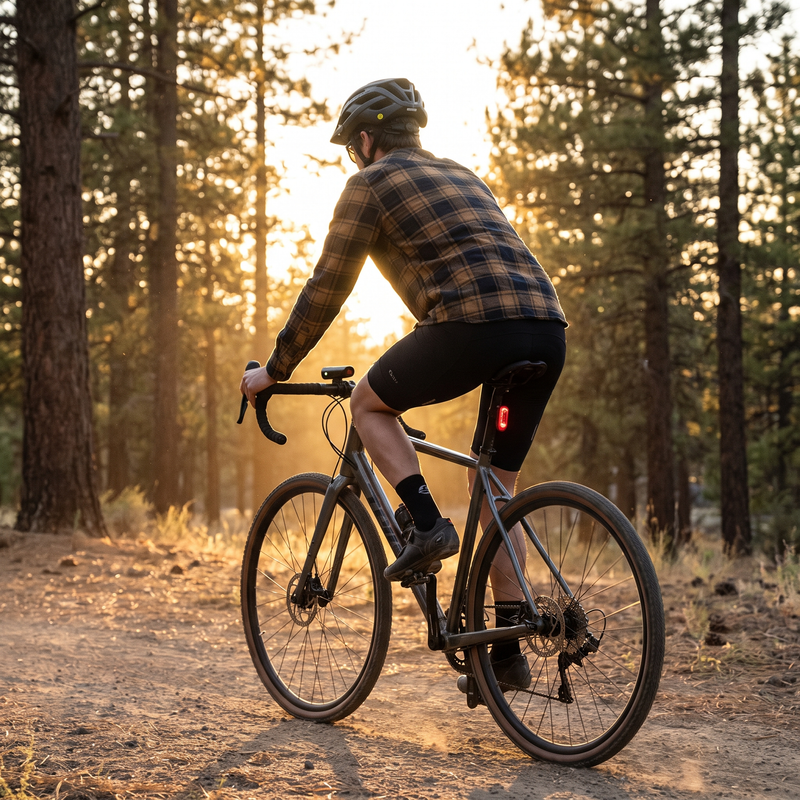 Bike Light Set – Front & Rear USB Rechargeable – product view 2 | Great Lakes Outdoor