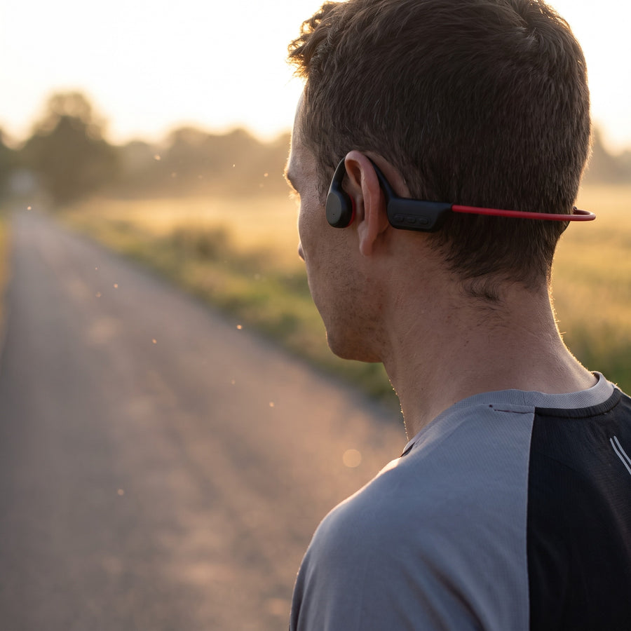 Bone Conduction Headphones IPX8 Waterproof 32GB Bluetooth Earphones, product photo 3