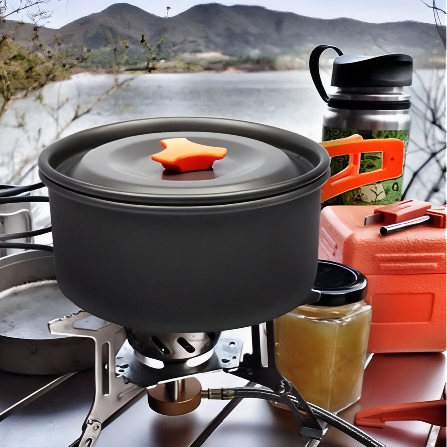 Camping Cookware Set 2-Person Lightweight Backpacking Mess Kit – product view 11 | Great Lakes Outdoor
