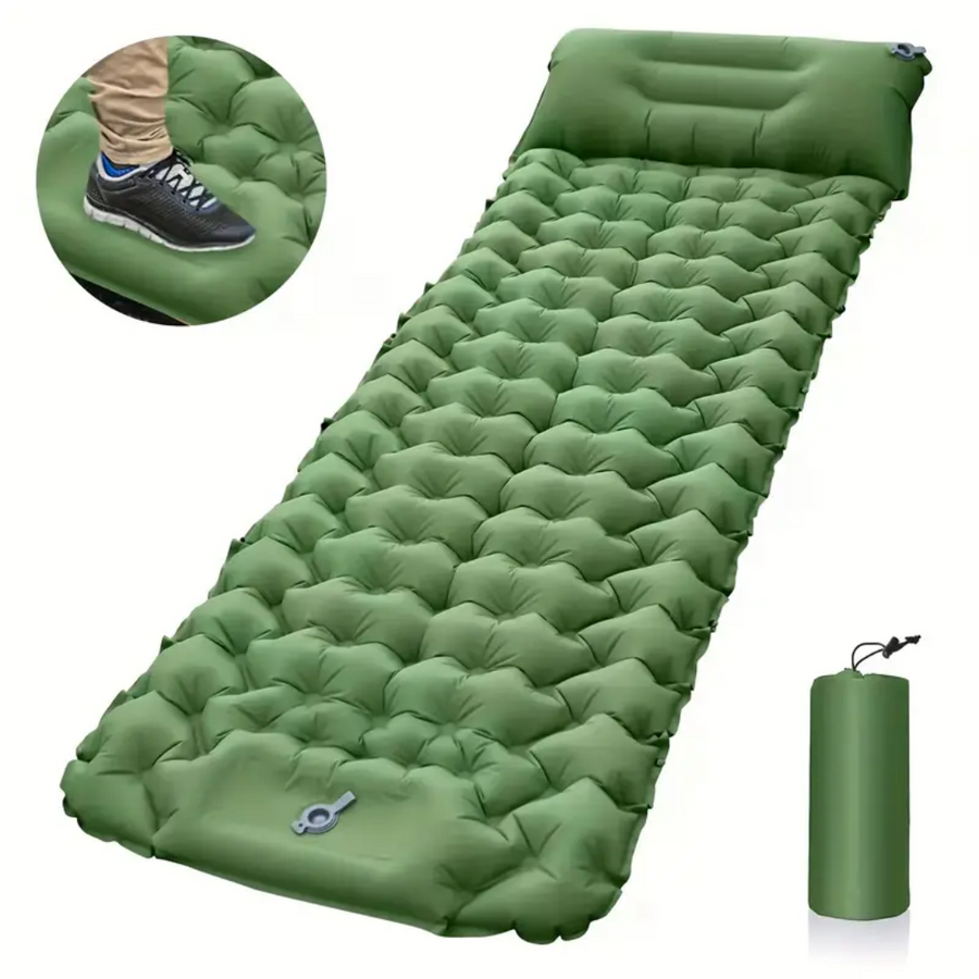 Camping Sleeping Mat Air Mattress Built In Pump Lightweight – product view 5 | Great Lakes Outdoor