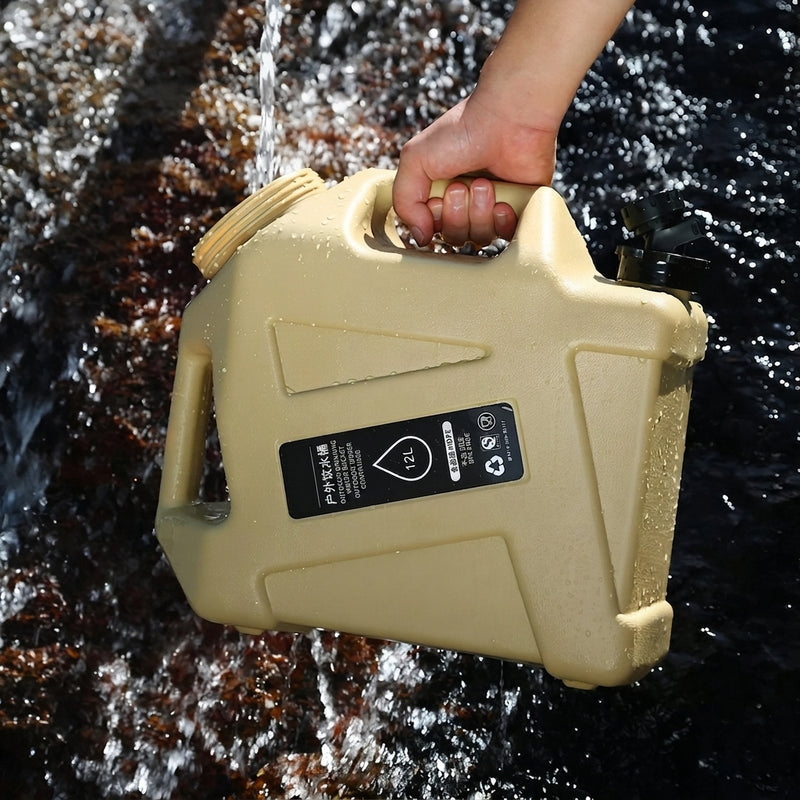 Camping Water Jug 12L Portable Hydration Container with Spigot – product view 8 | Great Lakes Outdoor