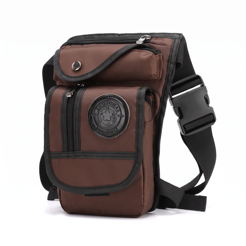 Canvas Leg Bag Outdoor Motorcycle Thigh Pouch Hip Waist Pack, product photo 9