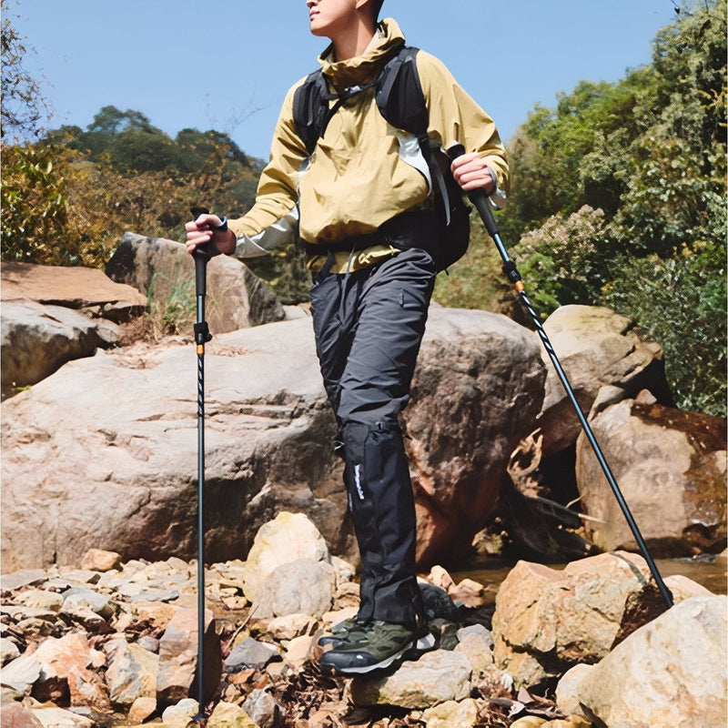 Carbon Fiber Folding Trekking Pole Lightweight Hiking Trail Stick – product view 5 | Great Lakes Outdoor