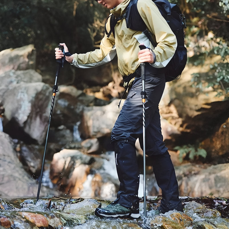 Carbon Fiber Folding Trekking Pole Lightweight Hiking Trail Stick – product view 14 | Great Lakes Outdoor