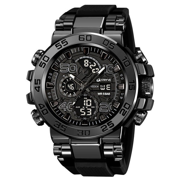 Men's Digital Sports Watch Waterproof Shock Resistant Outdoor Watch