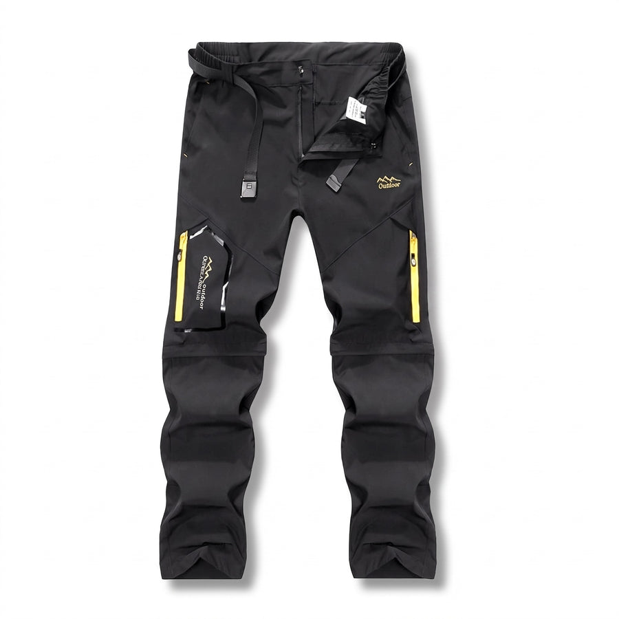 Convertible Hiking Pants 2 In 1 Zip Off Shorts Quick Dry Stretch, product photo 1