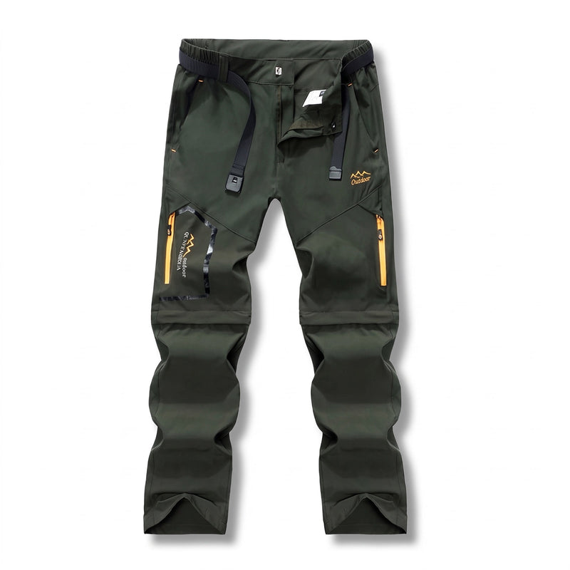 Convertible Hiking Pants 2 In 1 Zip Off Shorts Quick Dry Stretch, product photo 6