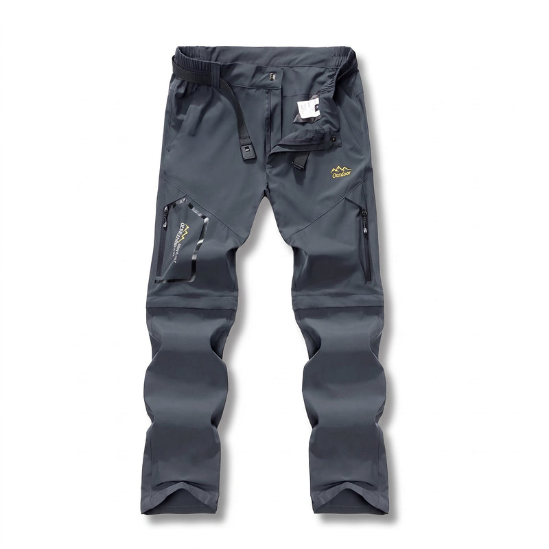 Convertible Hiking Pants 2 In 1 Zip Off Shorts Quick Dry Stretch, product photo 7