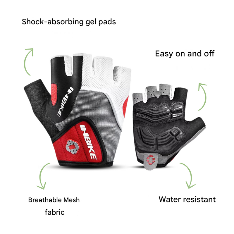 Cycling Gloves 3D Gel Padded Breathable Anti Slip Bike Gloves – product view 5 | Great Lakes Outdoor