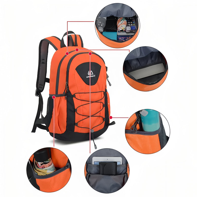 Day Hiking Backpack Lightweight 20L Pack for Outdoor Travel – product view 9 | Great Lakes Outdoor