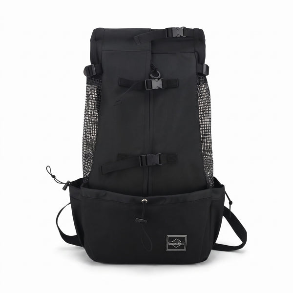 Dog Carrier Backpack Breathable Mesh Padded Straps Pet Hiking Pack