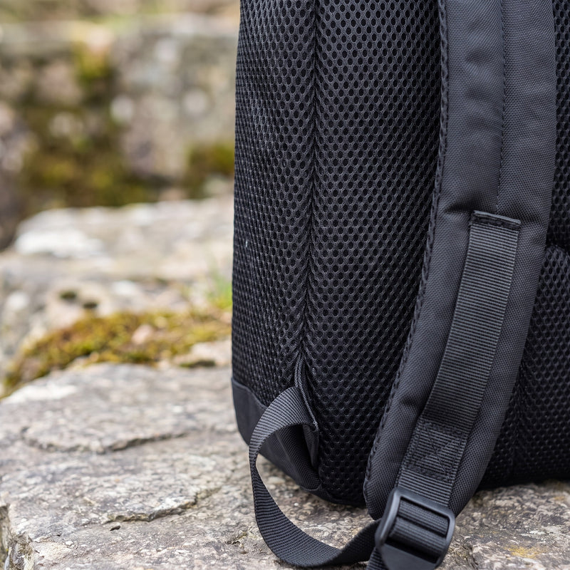 Dog Carrier Backpack Breathable Mesh Padded Straps Pet Hiking Pack, product photo 4