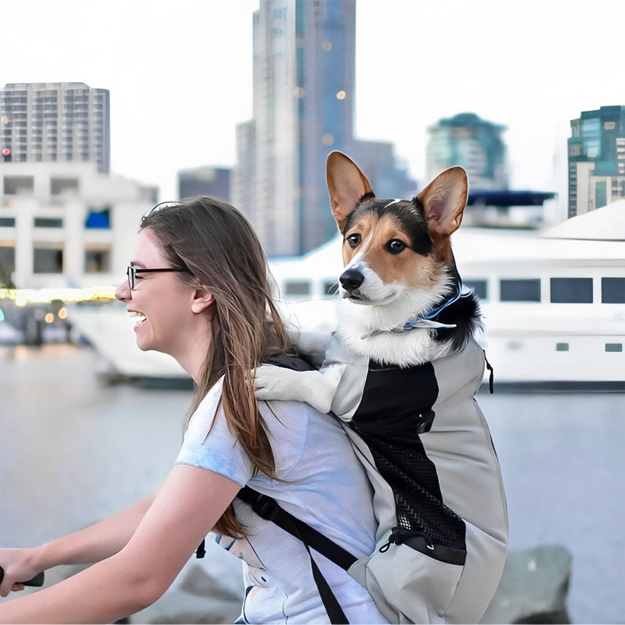 Dog Carrier Backpack Breathable Outdoor Hiking Pet Travel Bag – product view 7 | Great Lakes Outdoor