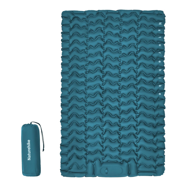 Double Sleeping Pad 2-Person Inflatable Camping Mattress