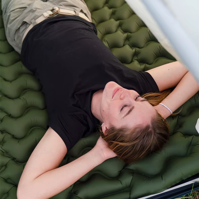 Double Sleeping Pad 2-Person Inflatable Camping Mattress – product view 5 | Great Lakes Outdoor