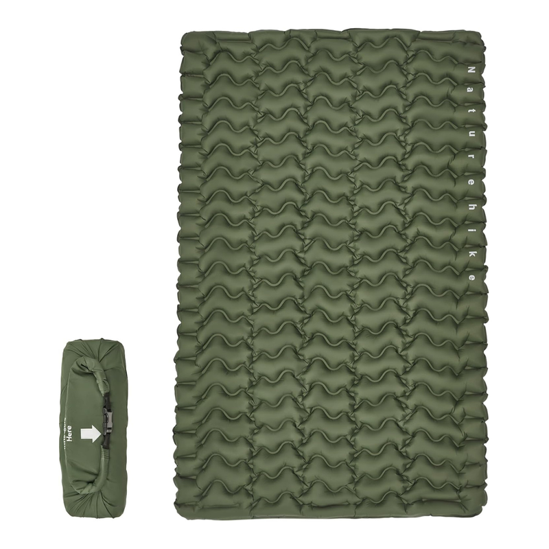 Double Sleeping Pad 2-Person Inflatable Camping Mattress – product view 10 | Great Lakes Outdoor