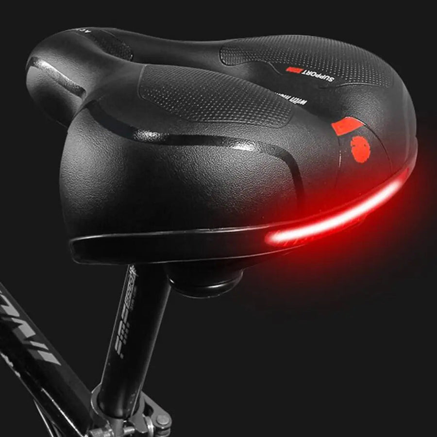 Ergonomic Bike Saddle Memory Foam Comfortable Bicycle Seat – product view 2 | Great Lakes Outdoor