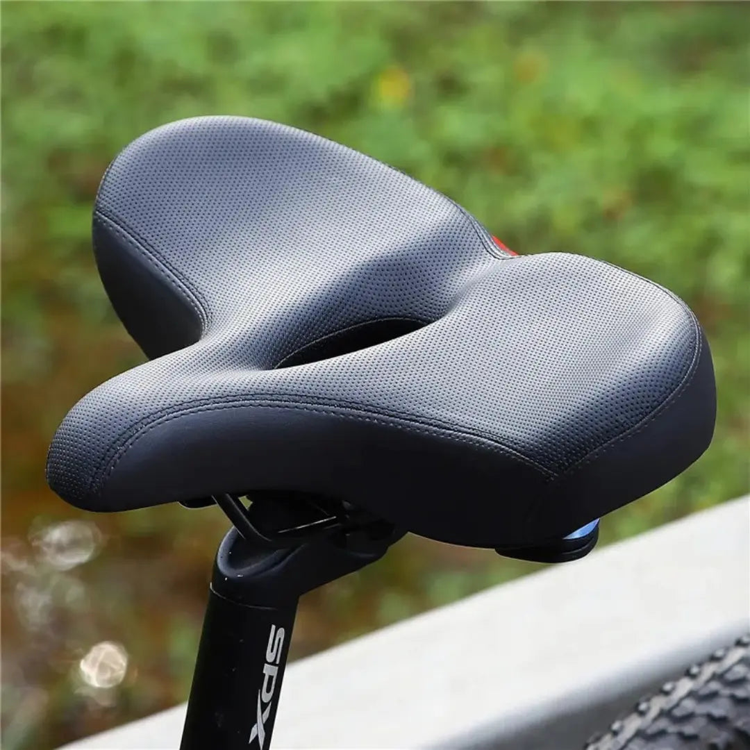 Ergonomic Bike Saddle Wide Comfortable Shock Absorbing Seat – product view 1 | Great Lakes Outdoor