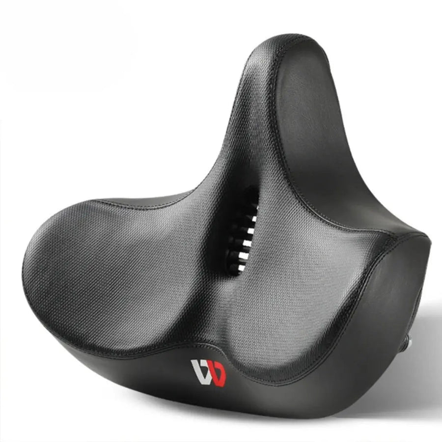 Ergonomic Bike Saddle Wide Comfortable Shock Absorbing Seat – product view 2 | Great Lakes Outdoor