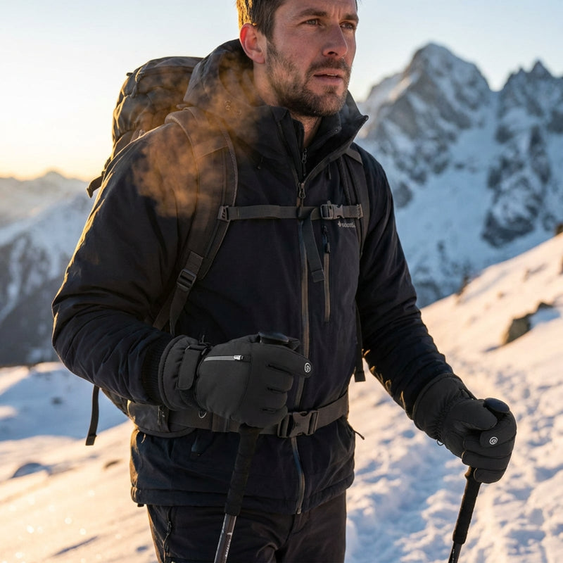 Extreme Cold Weather Hiking Gloves Waterproof Winter Trekking Gloves – product view 8 | Great Lakes Outdoor