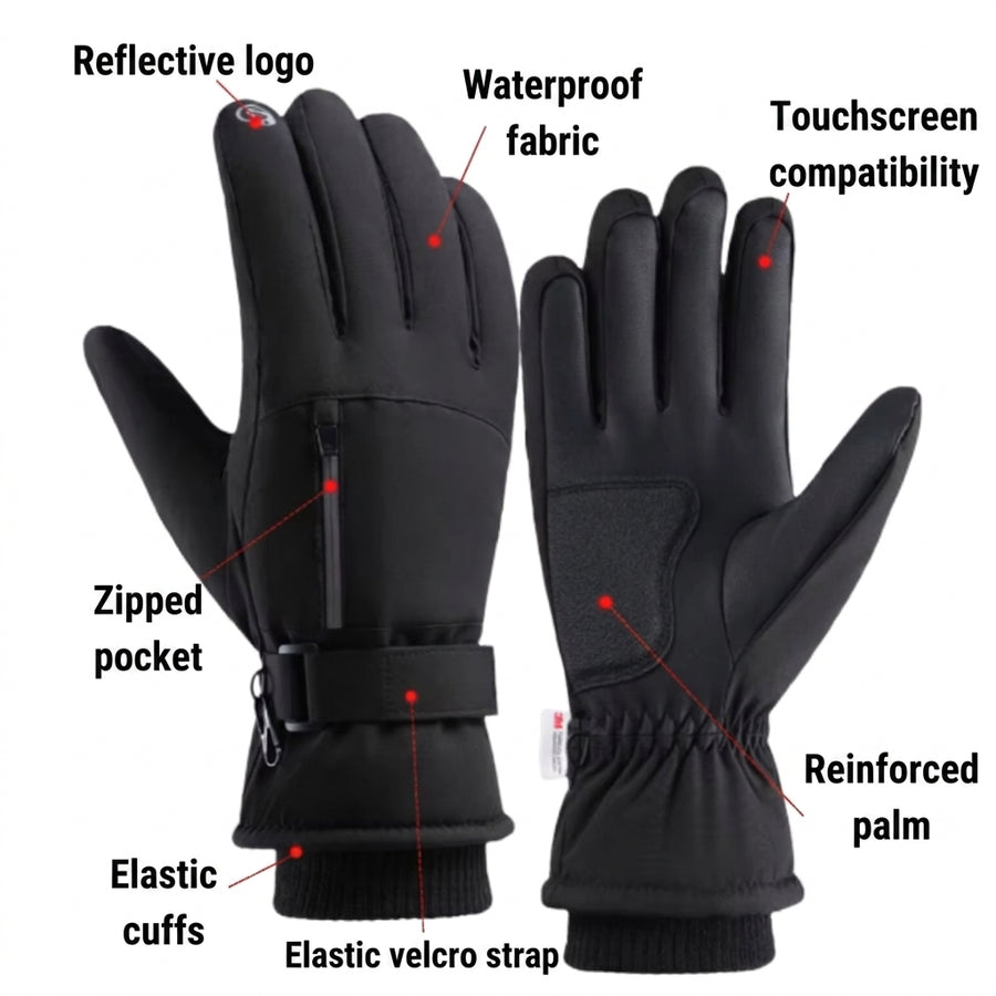 Extreme Cold Weather Hiking Gloves Waterproof Winter Trekking Gloves – product view 10 | Great Lakes Outdoor