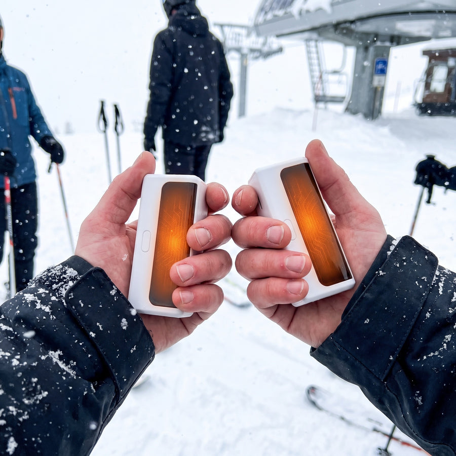 Fast Heating Electric Hand Warmers 2 Pack 6000mAh USB-C Pocket Heaters, product photo 3