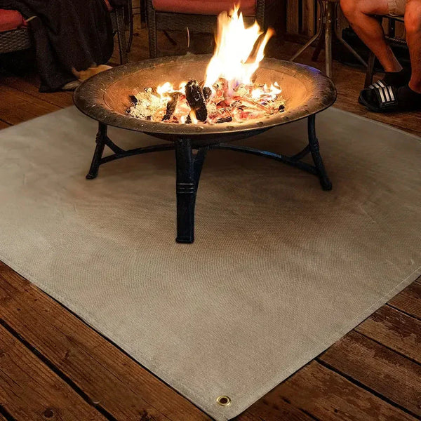 Fireproof BBQ Mat Heat Resistant Fire Pit Floor Protection Mat