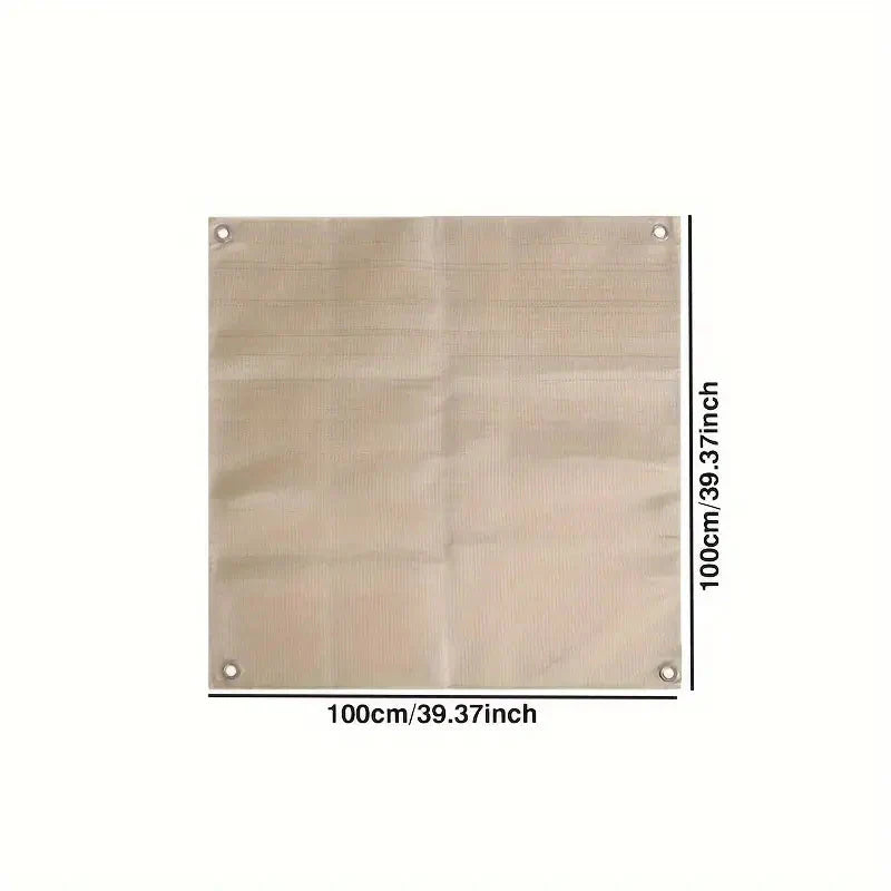 Fireproof BBQ Mat Heat Resistant Fire Pit Floor Protection Mat – product view 6 | Great Lakes Outdoor
