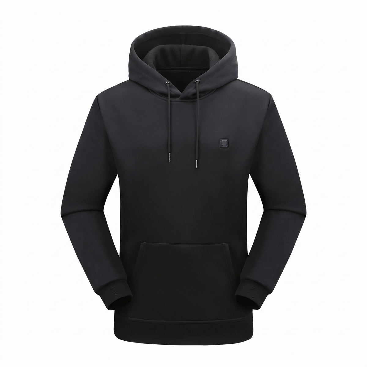 Fleece Lined USB Heated Hoodie 7 Zones Kangaroo Pocket Sweatshirt, product photo 1