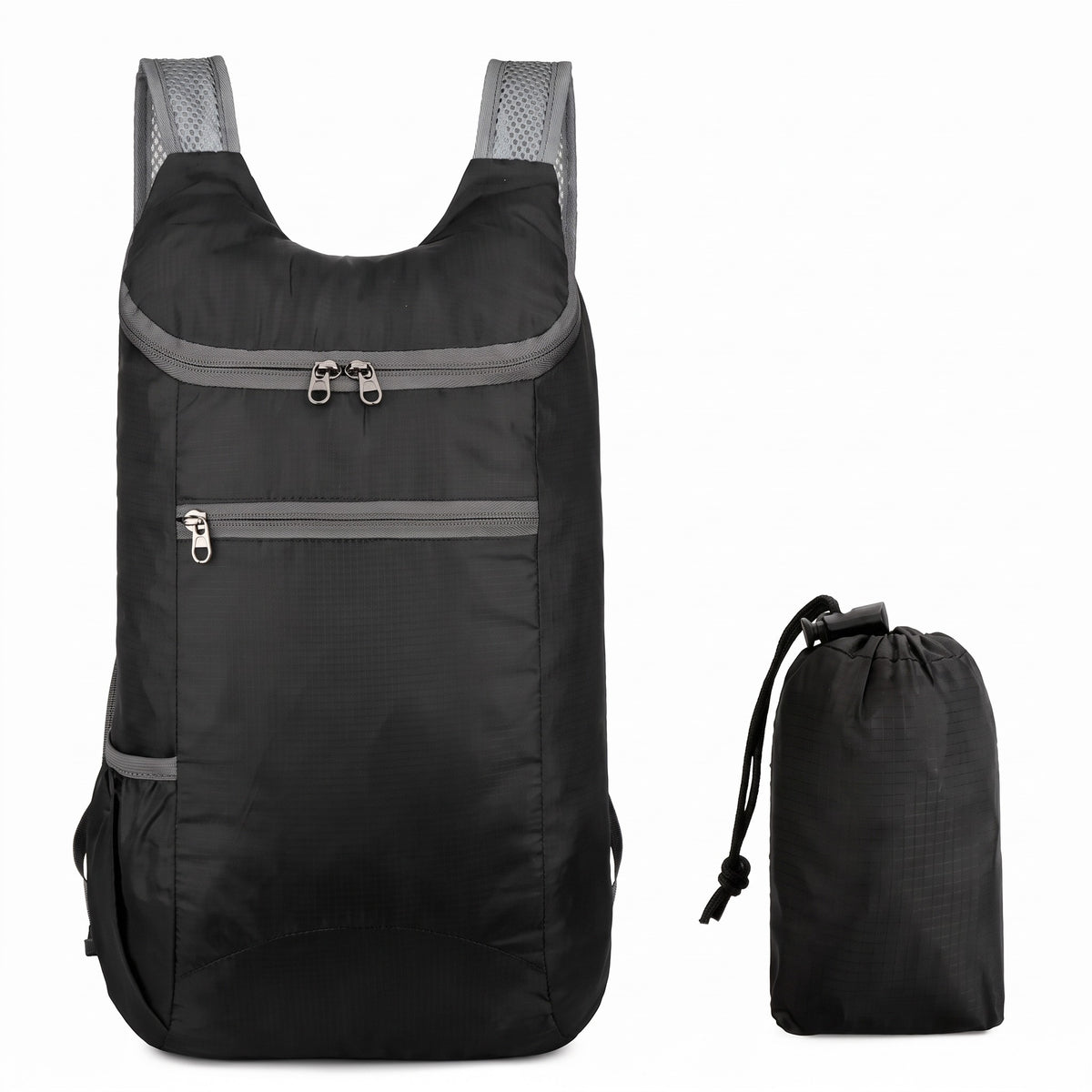 Foldable Travel Backpack 20L Waterproof Nylon Packable Daypack, product photo 1