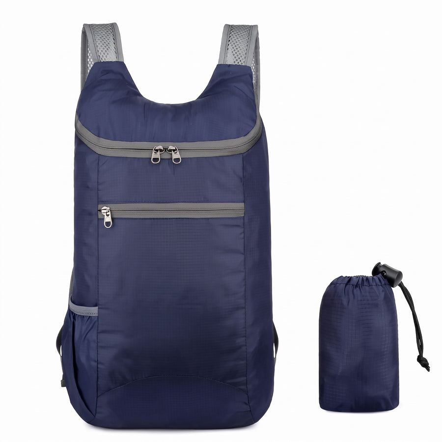 Foldable Travel Backpack 20L Waterproof Nylon Packable Daypack, product photo 7