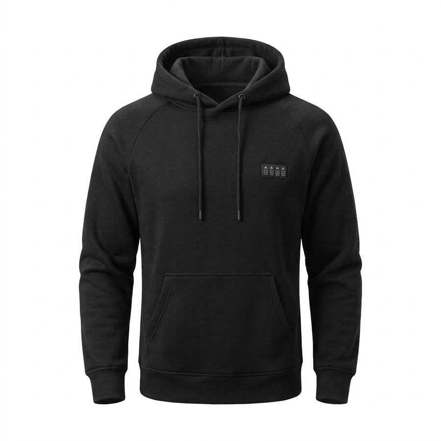 Full Body Heated Hoodie 35 Zones 4 Switches Men's Pullover Sweatshirt, product photo 1