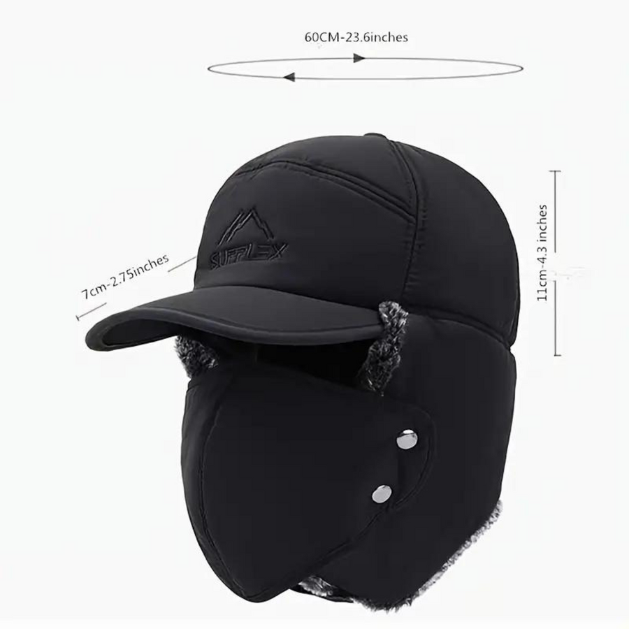 Full Face Winter Hat Thermal Lined Windproof Balaclava Hat – product view 3 | Great Lakes Outdoor