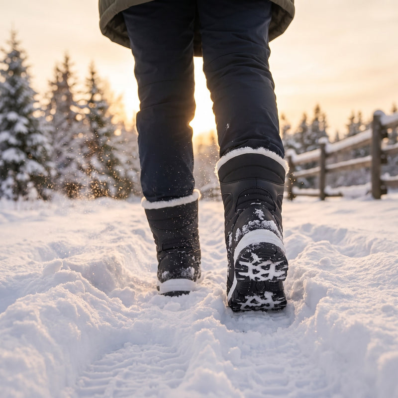 Fur Lined Snow Boots Women's Insulated Water Repellent Winter Footwear, product photo 3
