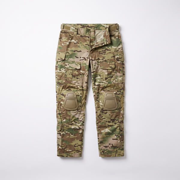 G3 Pro Combat Pants with Knee Pads Rip-Stop Tactical Pants Camouflage