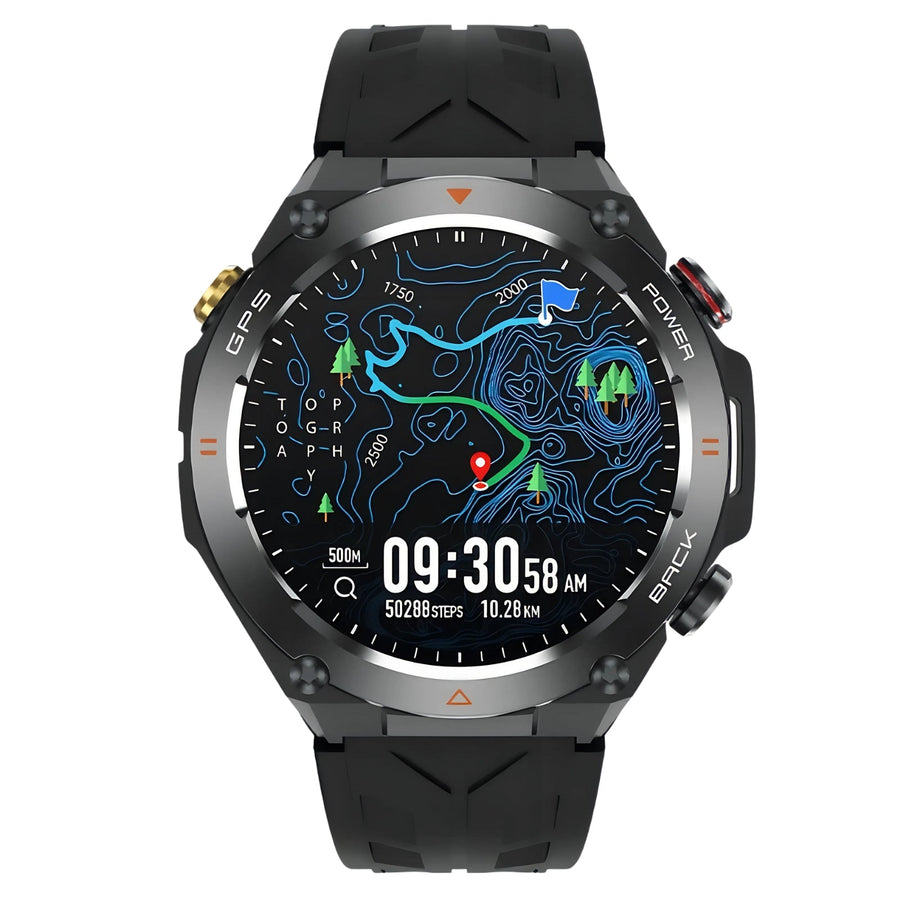 GPS Hiking Watch Rugged Outdoor Tracker and Navigation Smartwatch – product view 5 | Great Lakes Outdoor