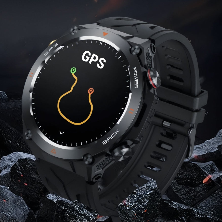 GPS Hiking Watch Rugged Outdoor Tracker and Navigation Smartwatch – product view 6 | Great Lakes Outdoor