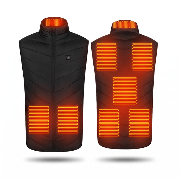 Heated Vest With Battery 8 Heating Zones 3 Modes Unisex Outdoor