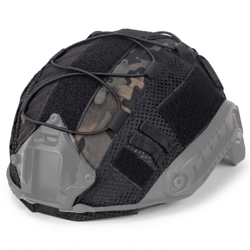 Helmet Cover Military Nylon Velcro Patch Panel FAST MICH Compatible, product photo 6