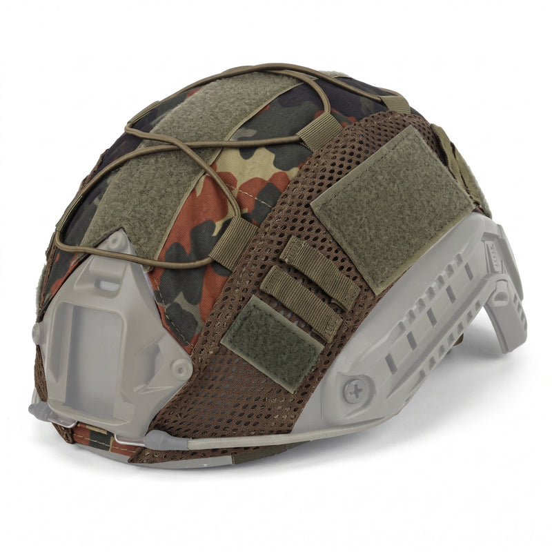 Helmet Cover Military Nylon Velcro Patch Panel FAST MICH Compatible, product photo 9