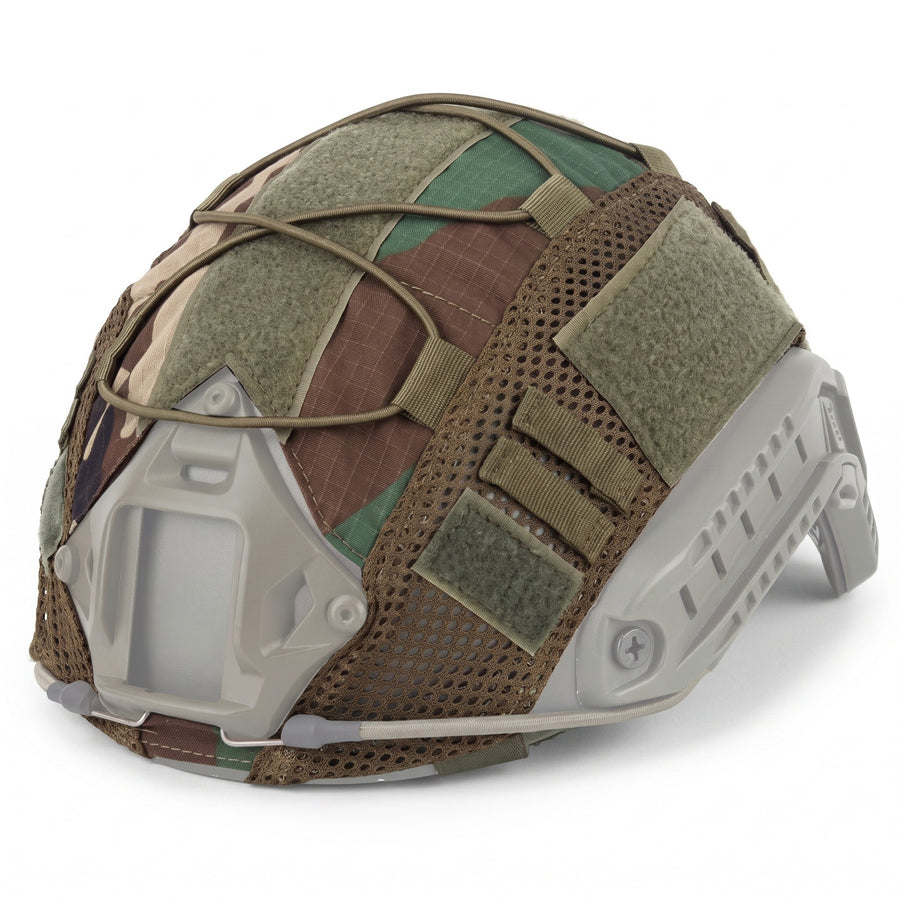 Helmet Cover Military Nylon Velcro Patch Panel FAST MICH Compatible, product photo 10