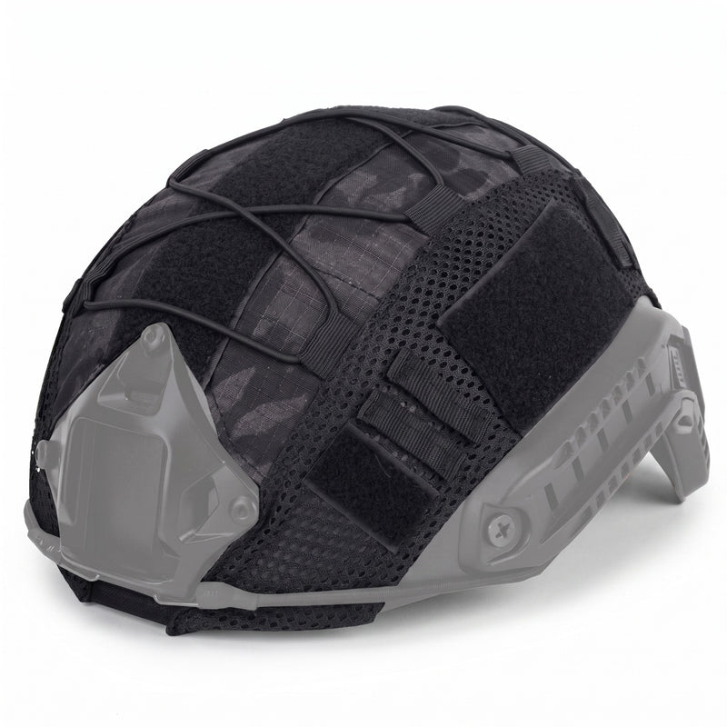 Helmet Cover Military Nylon Velcro Patch Panel FAST MICH Compatible, product photo 12