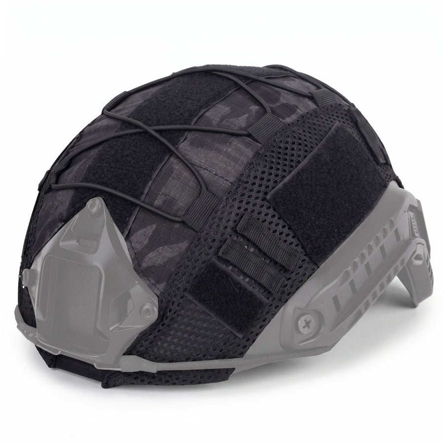 Helmet Cover Military Nylon Velcro Patch Panel FAST MICH Compatible, product photo 12