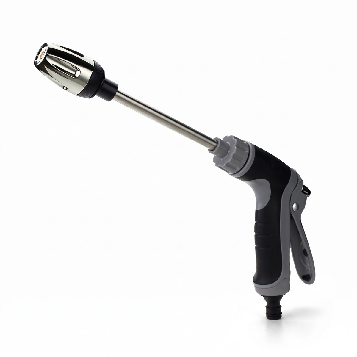 High Pressure Garden Hose Nozzle Adjustable Jet Mist Turbo Washer, product photo 1