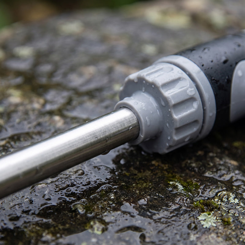 High Pressure Garden Hose Nozzle Adjustable Jet Mist Turbo Washer, product photo 4