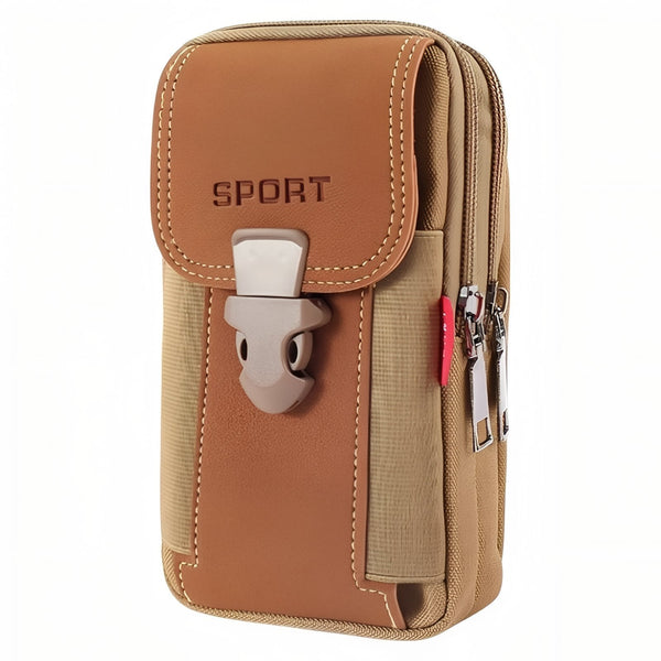 Hiking Belt Pouch Compact Waist Bag for Outdoor Travel