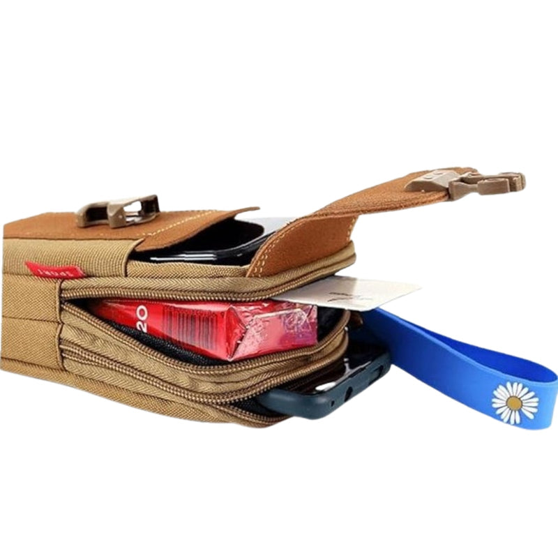 Hiking Belt Pouch Compact Waist Bag for Outdoor Travel – product view 9 | Great Lakes Outdoor