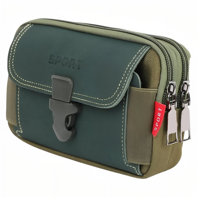 Hiking Belt Pouch Compact Waist Bag for Outdoor Travel – product view 17 | Great Lakes Outdoor
