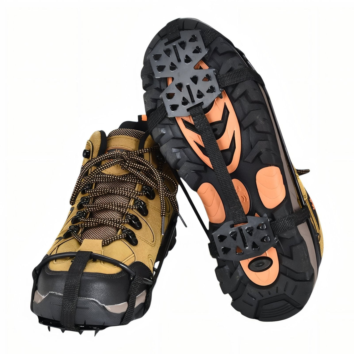 Hiking Crampons 24-Tooth Non-Slip Winter Traction Cleats – product view 1 | Great Lakes Outdoor