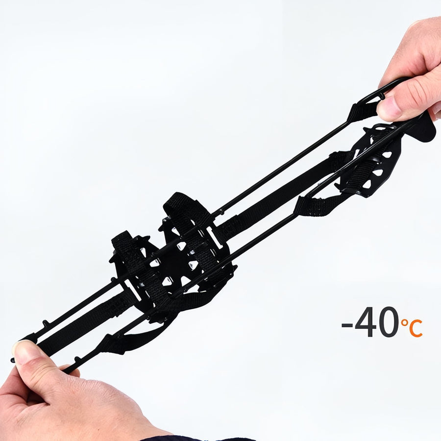 Hiking Crampons 24-Tooth Non-Slip Winter Traction Cleats – product view 8 | Great Lakes Outdoor